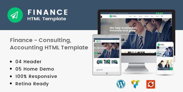 Finance - Consulting - ThemeForest 20195576