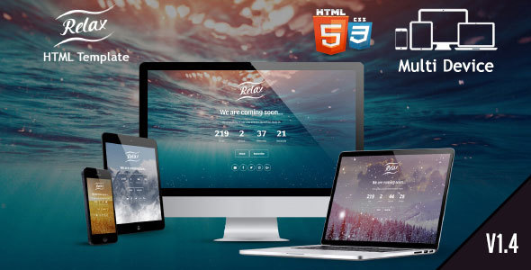 Relax - Coming - ThemeForest 19537237