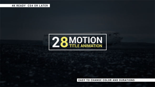 Simple and Unique Motion Titles