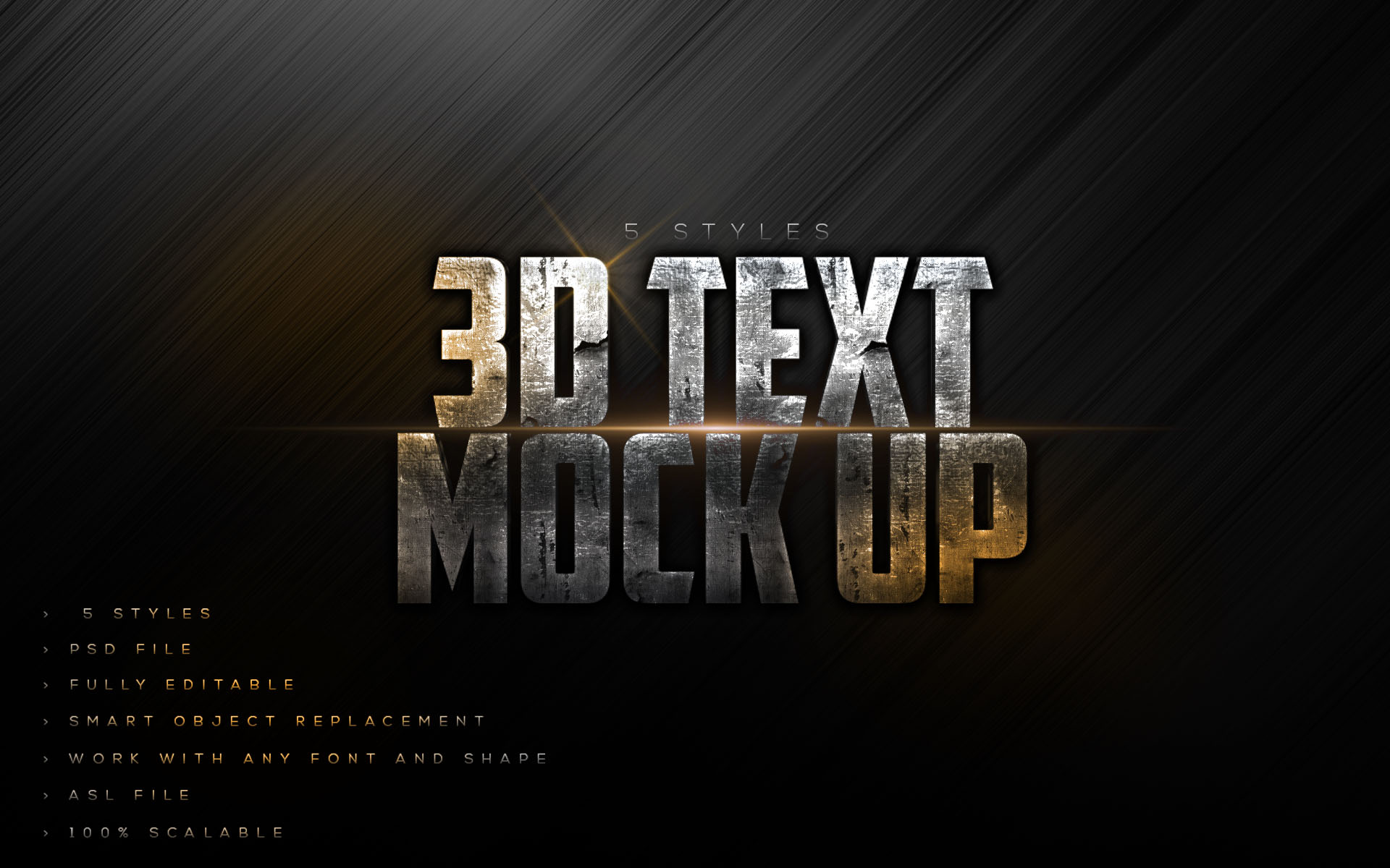 10 3D Text Styles N4 in Photoshop Layer Styles - product preview 3