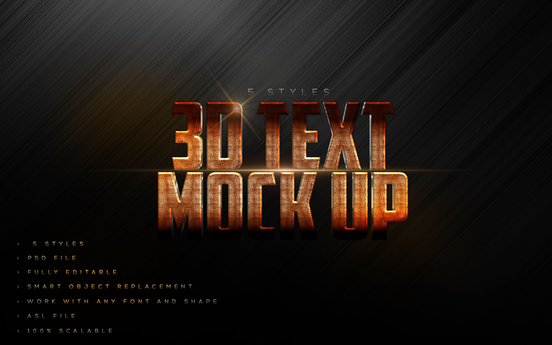 10 3D Text Styles N4 in Photoshop Layer Styles - product preview 4