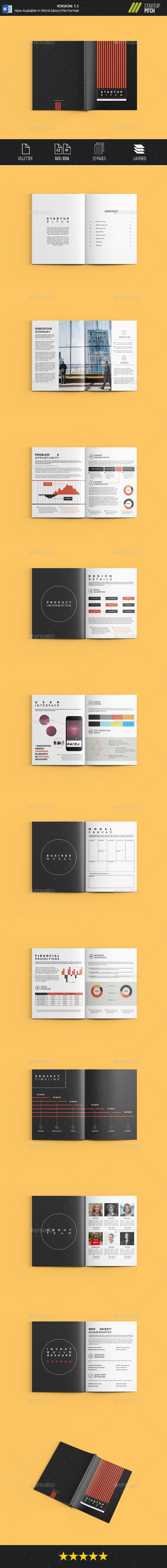 Startup Pitch - Proposals & Invoices Stationery