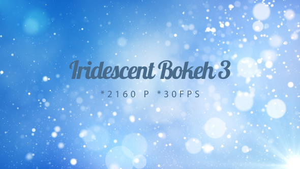 Iridescent Bokeh 3