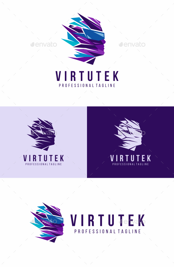 Virtual Human Logo - Humans Logo Templates