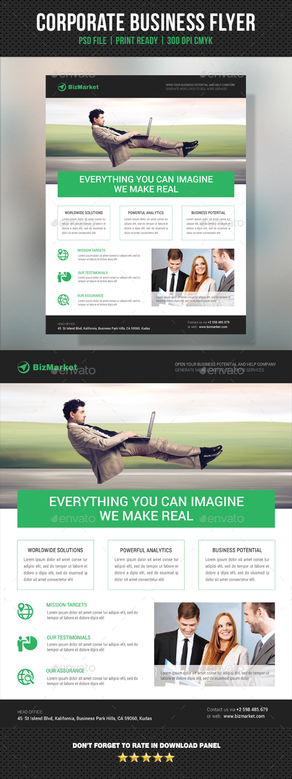 Corporate Business Flyer 22 - Corporate Flyers