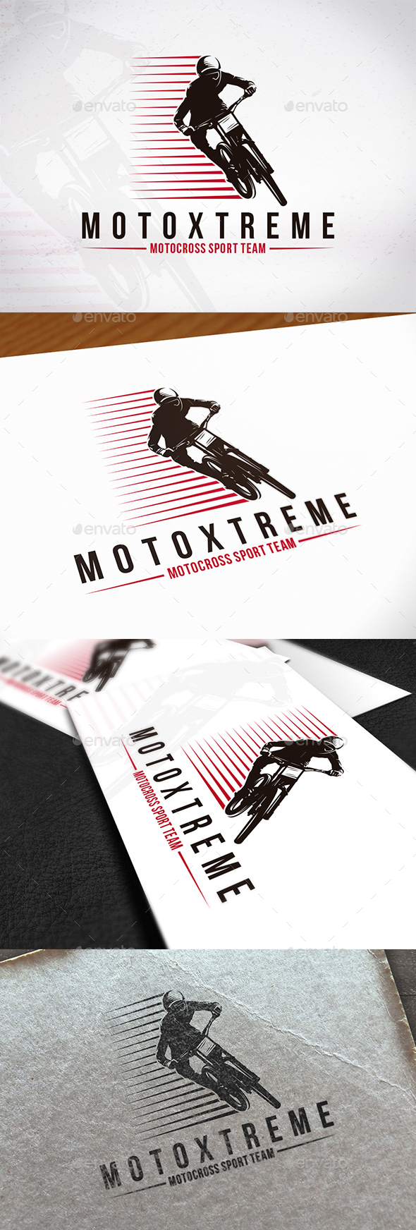 Moto Xtreme Logo Template - Sports Logo Templates