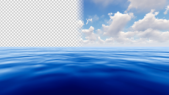 Water Alpha Channel 4K