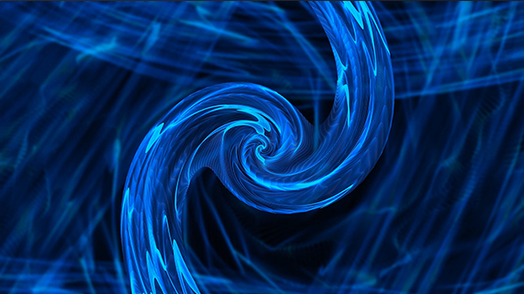 Blue Spiral Background, Motion Graphics | VideoHive