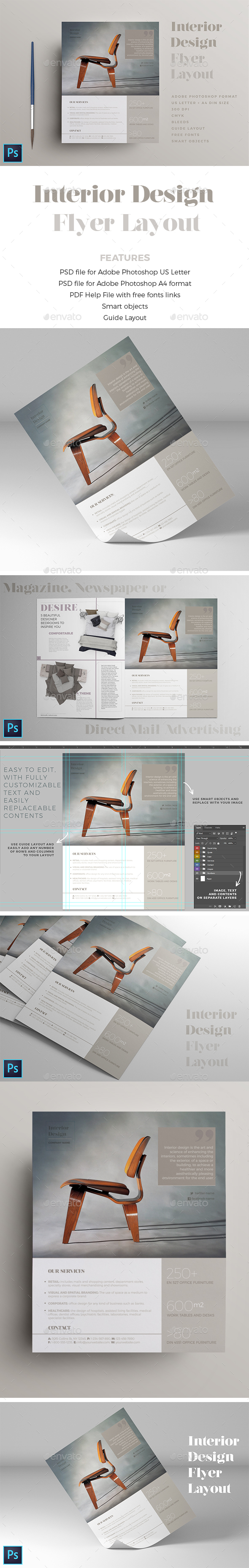 Interior Design Flyer - Corporate Flyers
