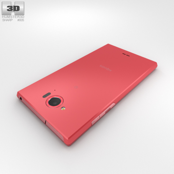 Sharp Aquos Zeta Sh 01g Coral By Humster3d 3docean