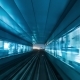 From Windshield Window of the First Wagon of Dubai Metro - VideoHive Item for Sale