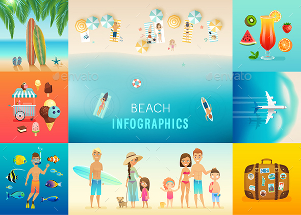 Beach Set - Travel Conceptual