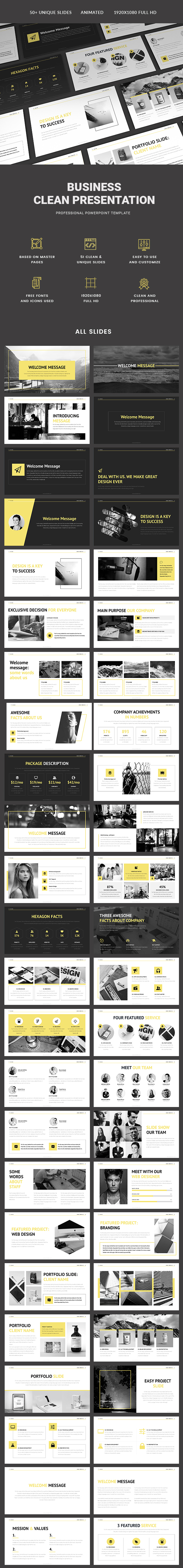 Business Presentation - Business PowerPoint Templates
