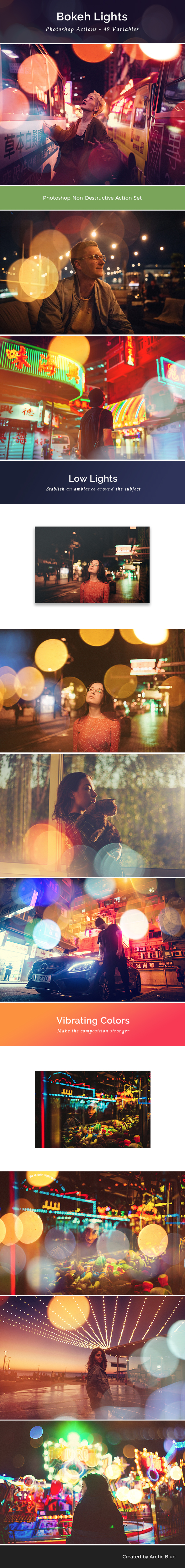 49 Bokeh Lights - Photo Effects Actions