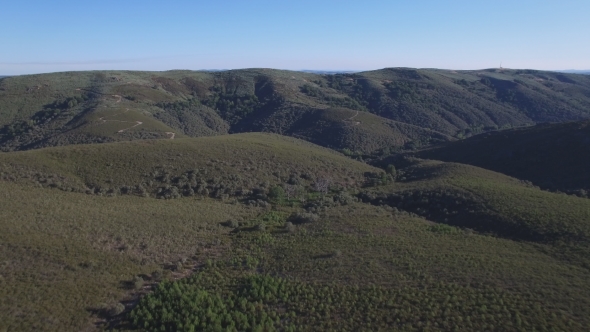 Flying To Rock with Person at Top Speed
