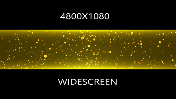Gold Particles Wall Widescreen