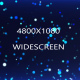 Blue Particles Wall Widescreen - VideoHive Item for Sale