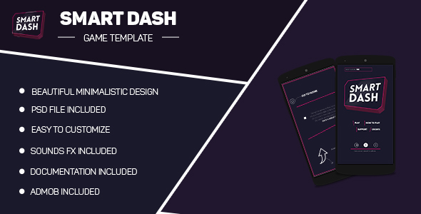 CodeCanyon Smart Dash Minimalistic Game Template 20169212 CodeCanyon Smart Dash Minimalistic Game Template 20169212