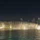 Dubai Dancing Fountain at Night City Background - VideoHive Item for Sale