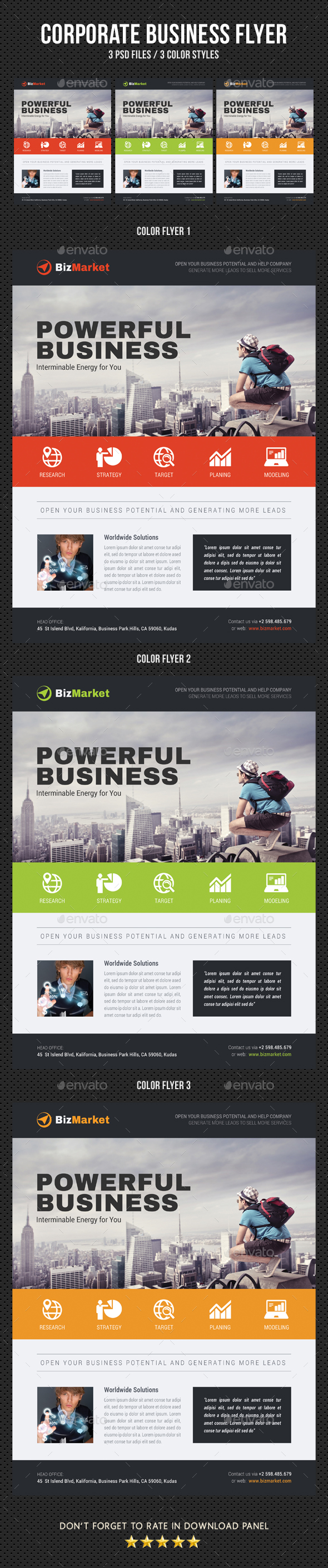 Corporate Business Flyer 28 - Corporate Flyers