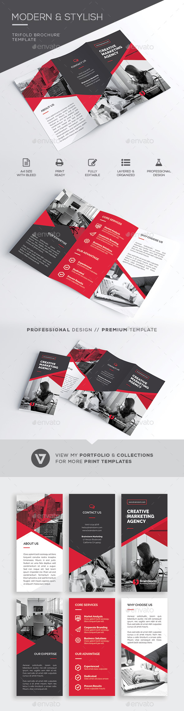 Trifold Brochure - Corporate Brochures