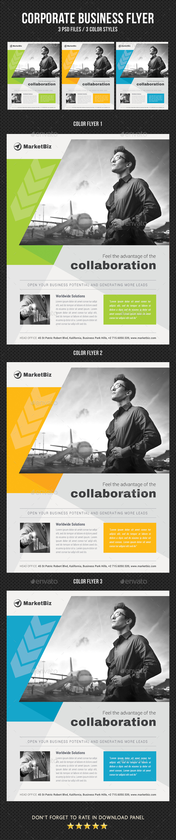 Corporate Business Flyer 30 - Corporate Flyers