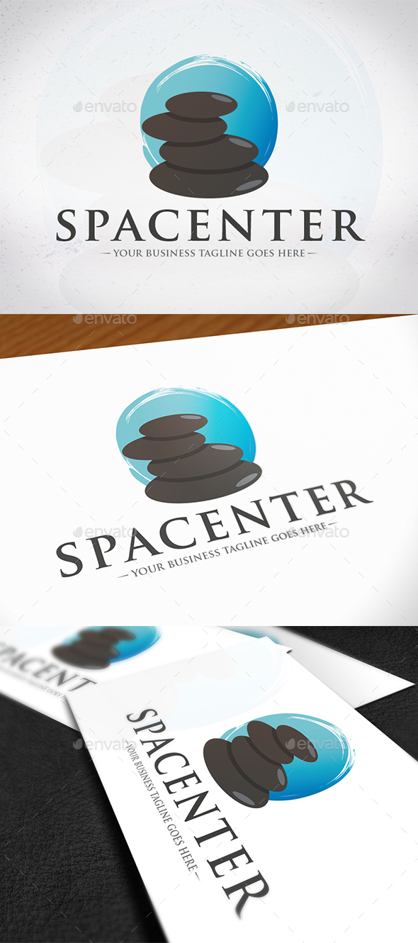 Spa Center Creative Logo - Symbols Logo Templates