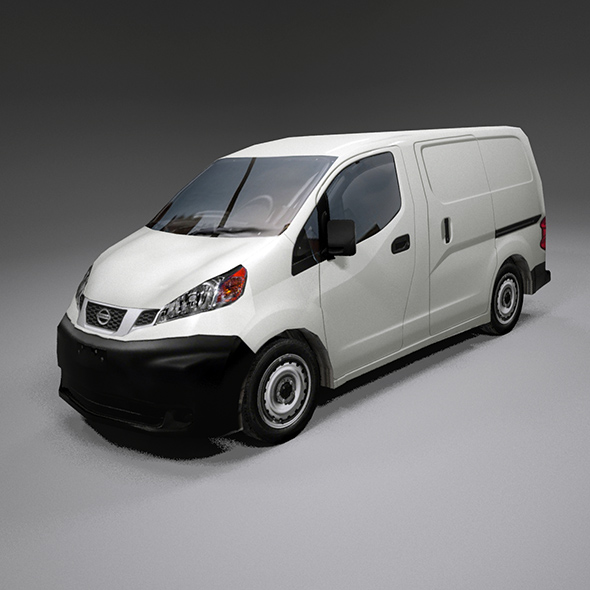 Nissan Nv200 lo-poly - 3Docean 20215013