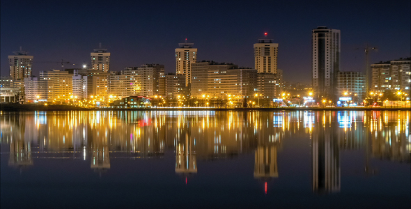 Night City And River alt