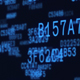 Hexadecimal Code Strokes Blue Background - VideoHive Item for Sale