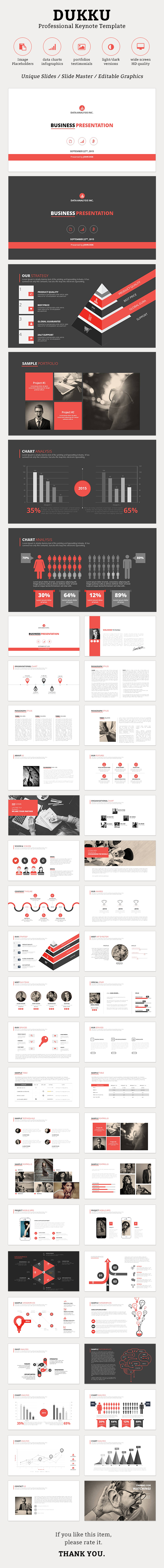 Dukku Keynote - Keynote Templates Presentation Templates