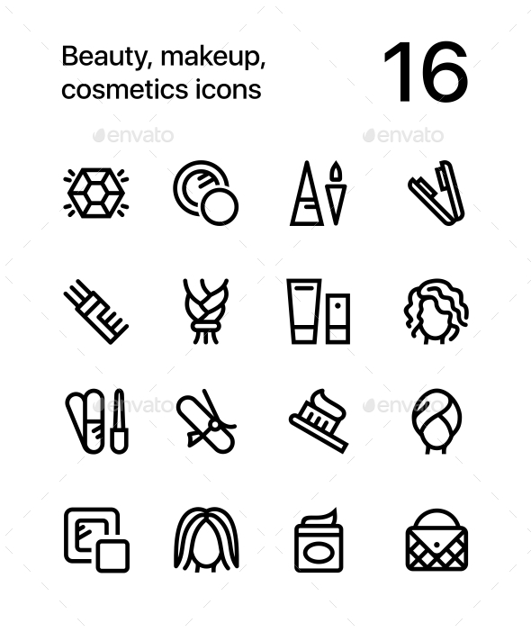 GraphicRiver Beauty Cosmetics Makeup Icons for Web and Mobile Design Pack 4 20218897 GraphicRiver Beauty Cosmetics Makeup Icons for Web and Mobile Design Pack 4 20218897
