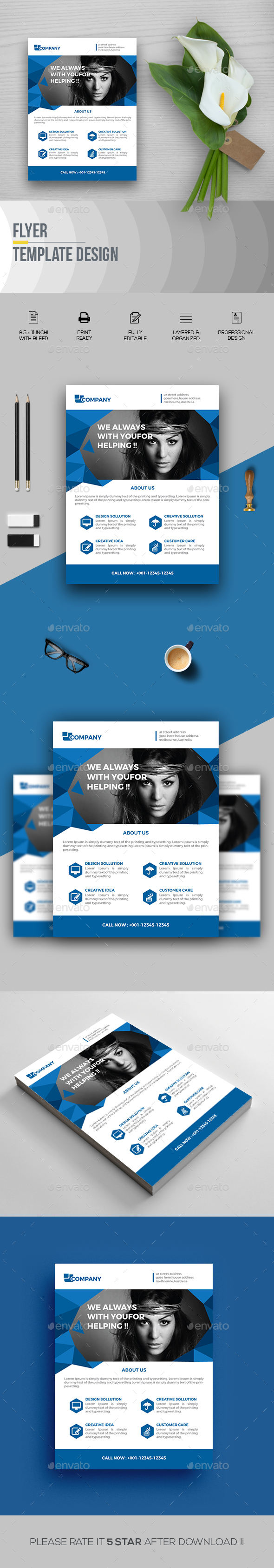 Flyer Template - Flyers Print Templates