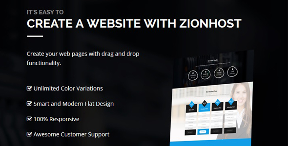 ZionHost - Web Hosting, WHMCS and Corporate Business WordPress Theme - Hosting Technology