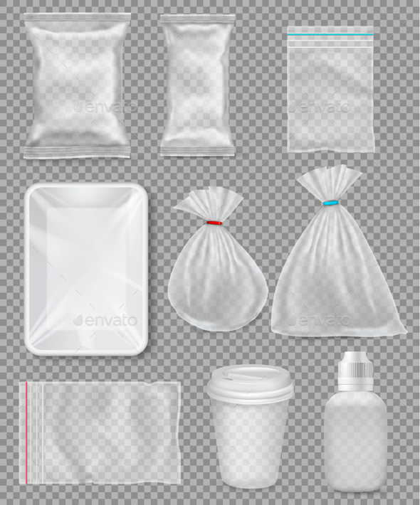 GraphicRiver Big Set Of Polypropylene Plastic Packaging 20220319 GraphicRiver Big Set Of Polypropylene Plastic Packaging 20220319