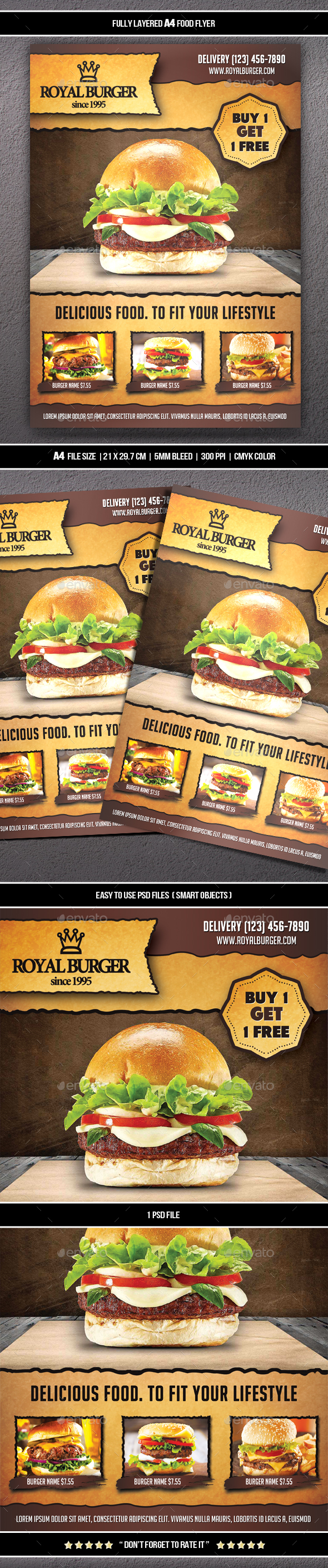 Food Flyer 10 (A4)