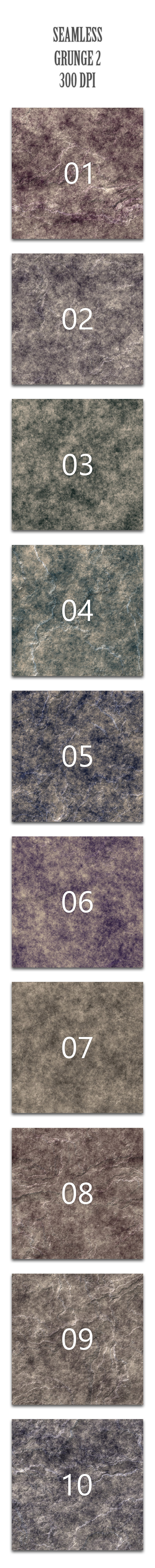 Seamless Grunge 2 - Textures / Fills / Patterns Photoshop