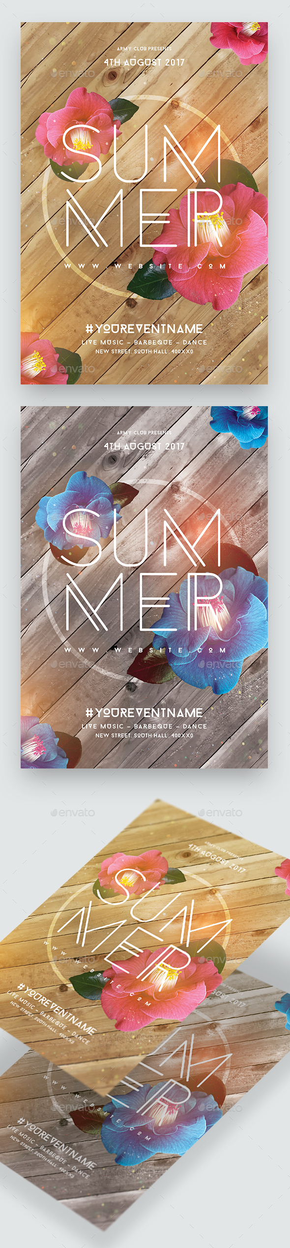 Summer Party Flyer - Clubs & Parties Events