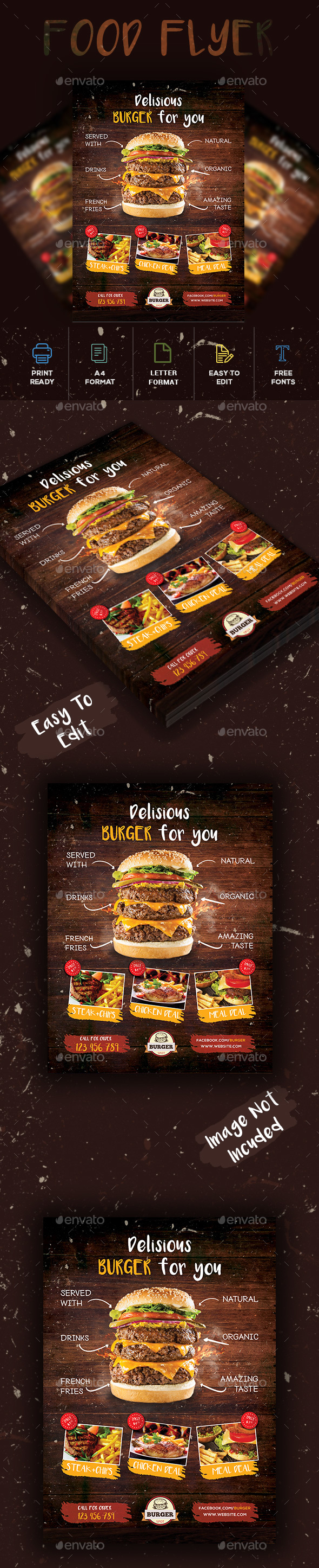Food Flyer - Restaurant Flyers