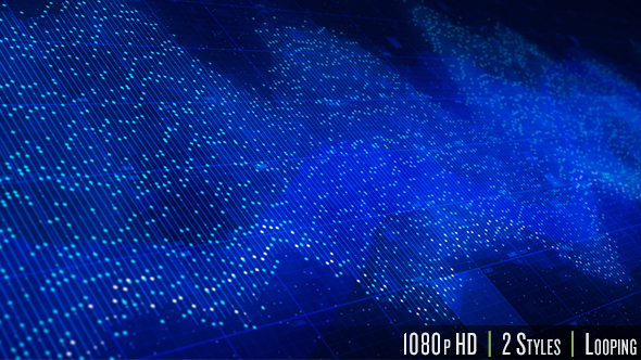 Data Graph on a Computer Screen, Motion Graphics | VideoHive