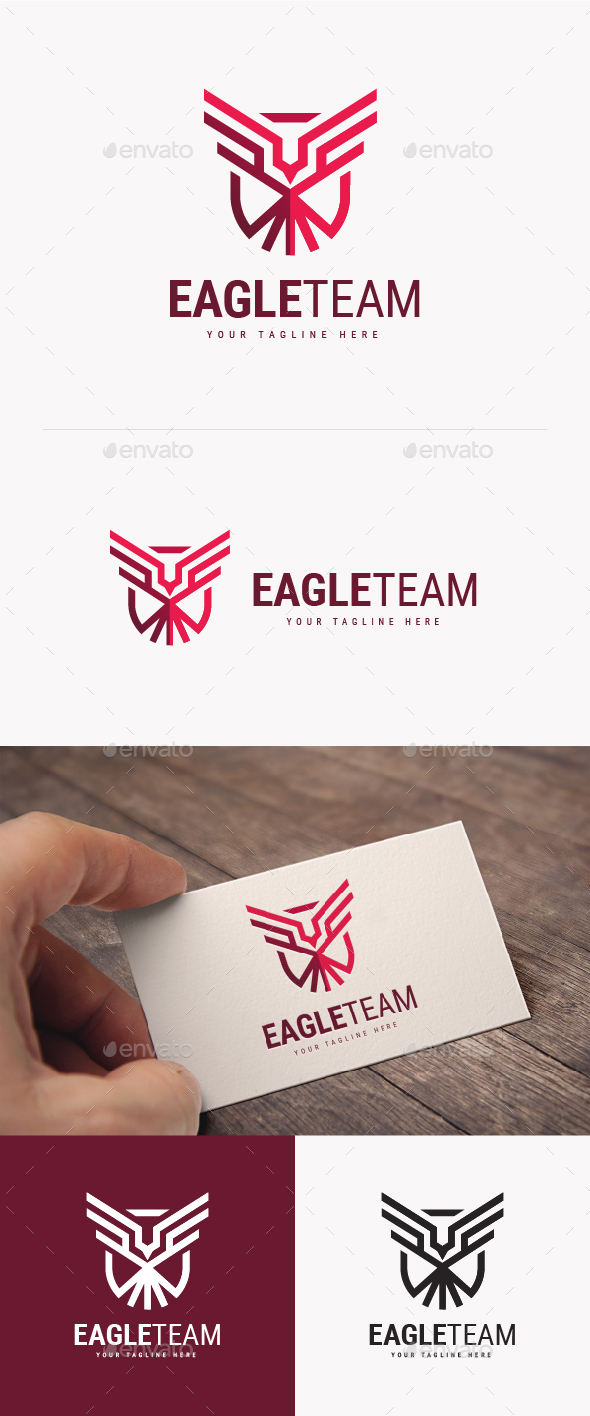 Eagle Team Logo - Animals Logo Templates