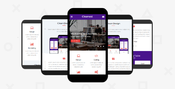 Cleanest - Mobile - ThemeForest 20224899