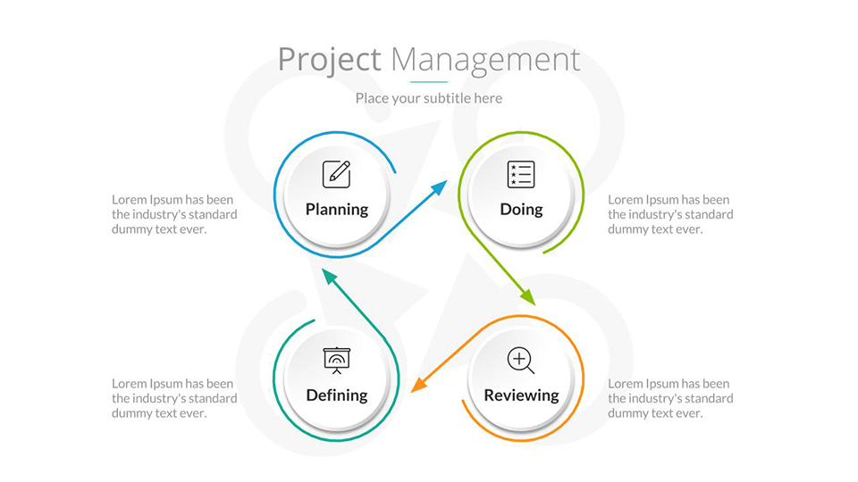 Project Management Google Slides Template, Presentation Templates ...