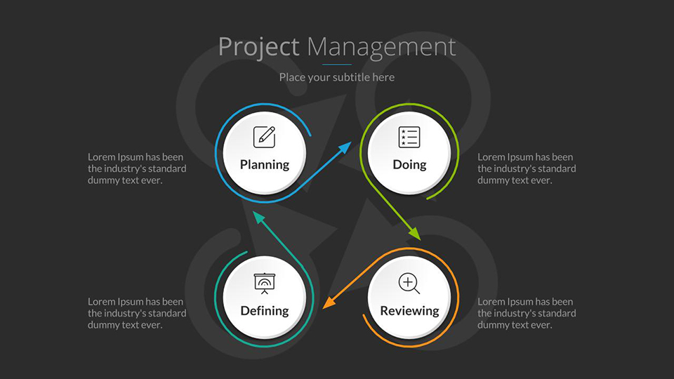 Project Management Google Slides Template, Presentation Templates ...