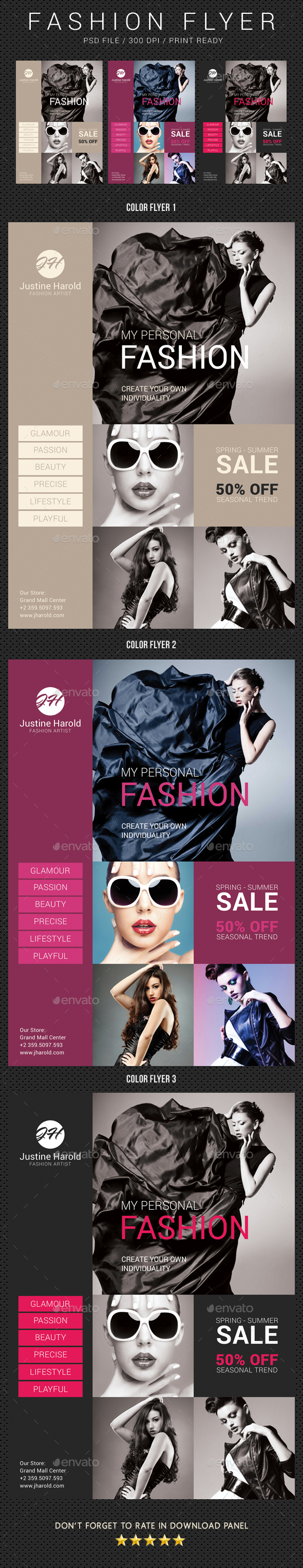 Fashion Flyer 06 - Commerce Flyers