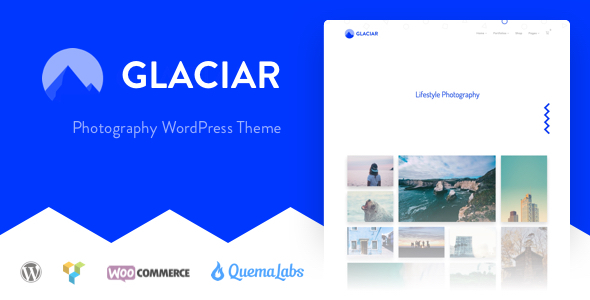 Glaciar - Photography WordPress Theme - Photography Creative