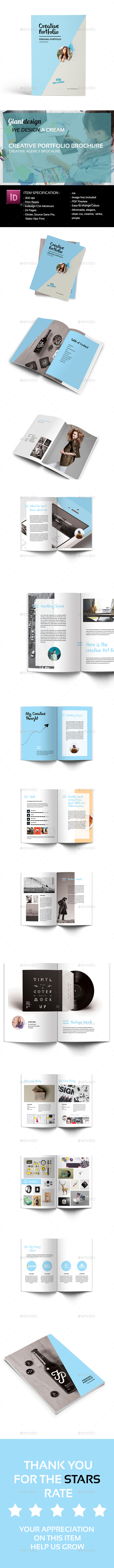 Creative Portfolio Brochure - Portfolio Brochures