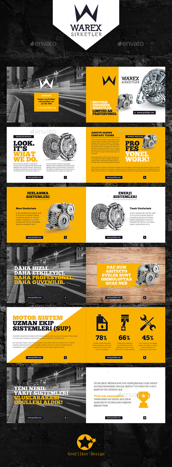 Product Information Brochure Templates - Corporate Brochures