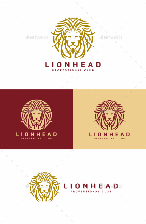 Lion Head Logo