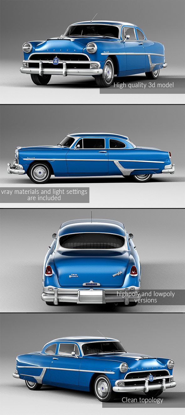 3DOcean Hudson Hornet 1954 20234131 3DOcean Hudson Hornet 1954 20234131